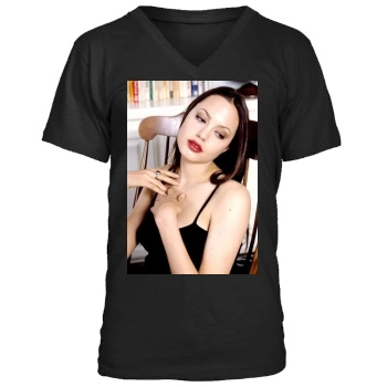 Angelina Jolie Men's V-Neck T-Shirt