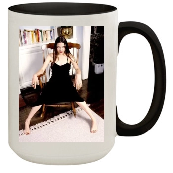 Angelina Jolie 15oz Colored Inner & Handle Mug