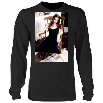 Angelina Jolie Men's Heavy Long Sleeve TShirt