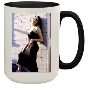 Angelina Jolie 15oz Colored Inner & Handle Mug