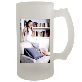 Angelina Jolie 16oz Frosted Beer Stein