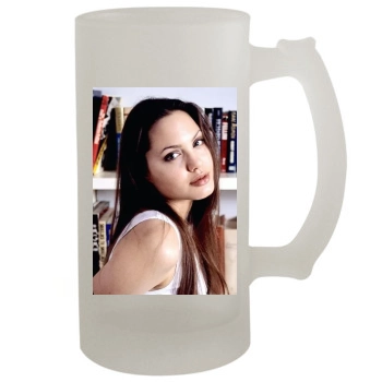 Angelina Jolie 16oz Frosted Beer Stein