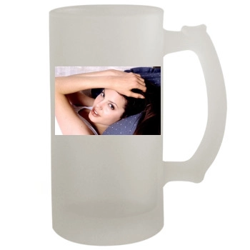 Angelina Jolie 16oz Frosted Beer Stein