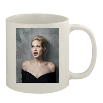 Angelina Jolie 11oz White Mug