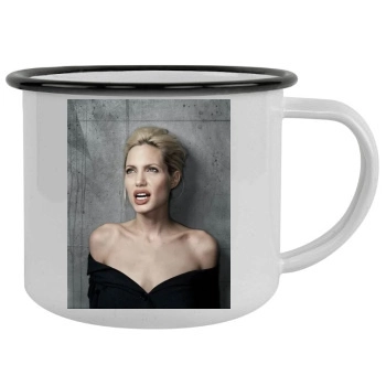 Angelina Jolie Camping Mug