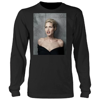 Angelina Jolie Men's Heavy Long Sleeve TShirt