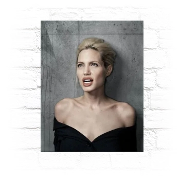 Angelina Jolie Metal Wall Art