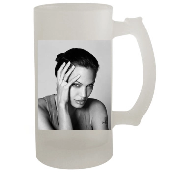 Angelina Jolie 16oz Frosted Beer Stein