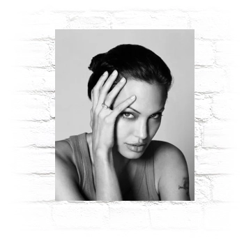 Angelina Jolie Metal Wall Art