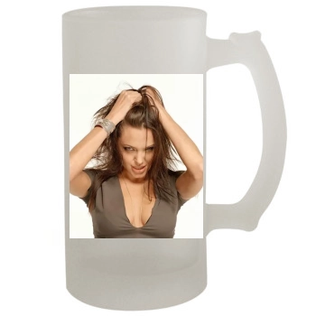 Angelina Jolie 16oz Frosted Beer Stein