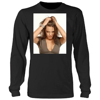 Angelina Jolie Men's Heavy Long Sleeve TShirt