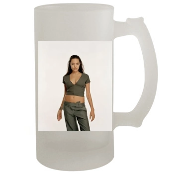 Angelina Jolie 16oz Frosted Beer Stein