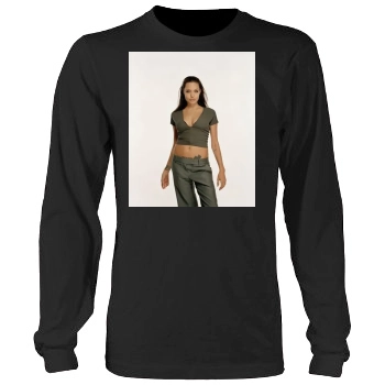 Angelina Jolie Men's Heavy Long Sleeve TShirt