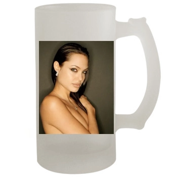 Angelina Jolie 16oz Frosted Beer Stein