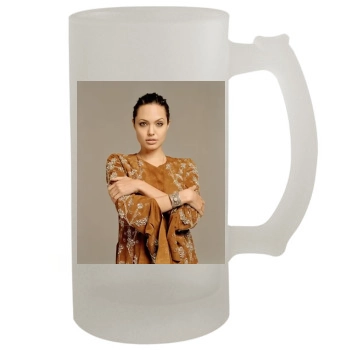 Angelina Jolie 16oz Frosted Beer Stein