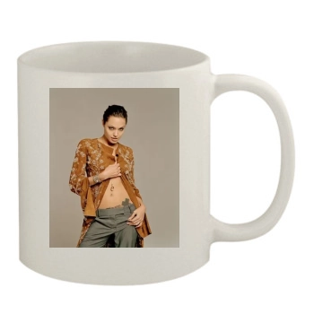 Angelina Jolie 11oz White Mug