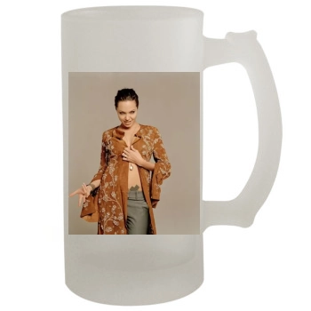 Angelina Jolie 16oz Frosted Beer Stein