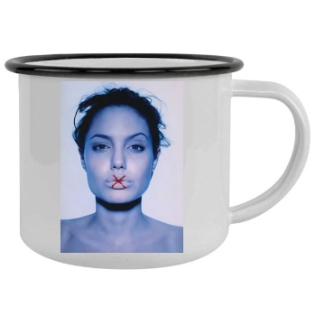 Angelina Jolie Camping Mug