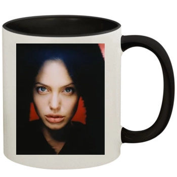 Angelina Jolie 11oz Colored Inner & Handle Mug