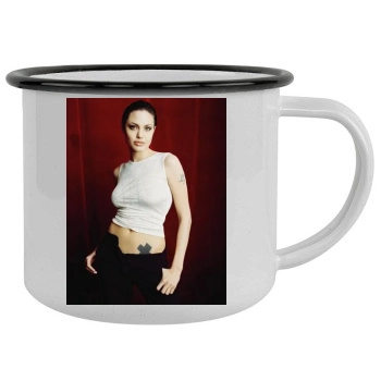 Angelina Jolie Camping Mug