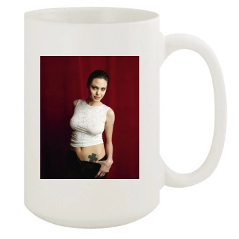 Angelina Jolie 15oz White Mug