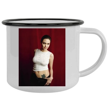 Angelina Jolie Camping Mug