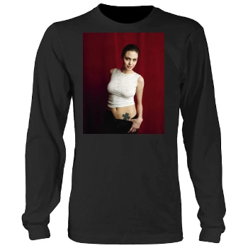 Angelina Jolie Men's Heavy Long Sleeve TShirt