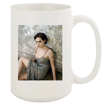 Angelina Jolie 15oz White Mug