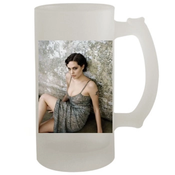 Angelina Jolie 16oz Frosted Beer Stein