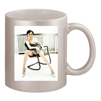 Angelina Jolie 11oz Metallic Silver Mug