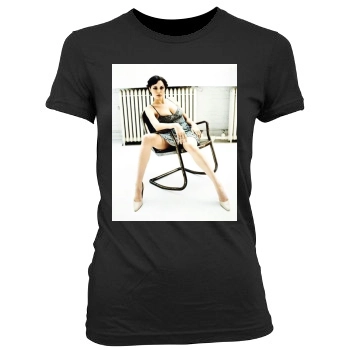 Angelina Jolie Women's Junior Cut Crewneck T-Shirt