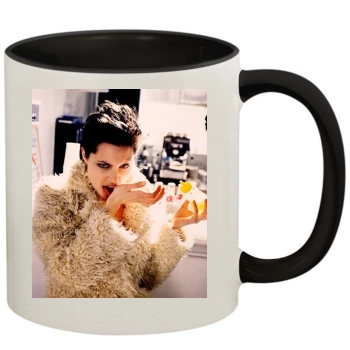 Angelina Jolie 11oz Colored Inner & Handle Mug