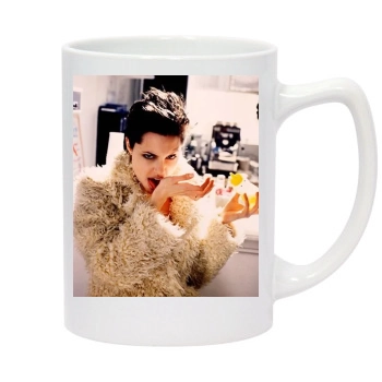 Angelina Jolie 14oz White Statesman Mug