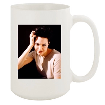 Angelina Jolie 15oz White Mug