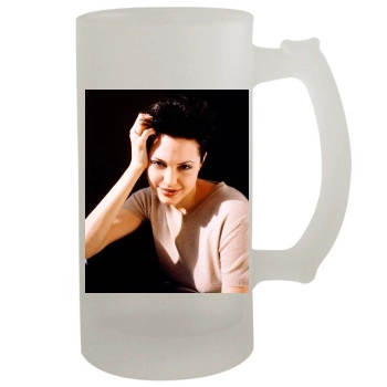 Angelina Jolie 16oz Frosted Beer Stein