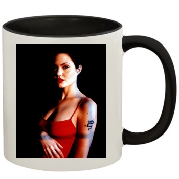 Angelina Jolie 11oz Colored Inner & Handle Mug