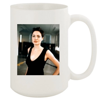 Angelina Jolie 15oz White Mug