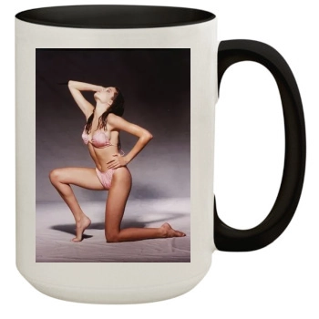 Angelina Jolie 15oz Colored Inner & Handle Mug