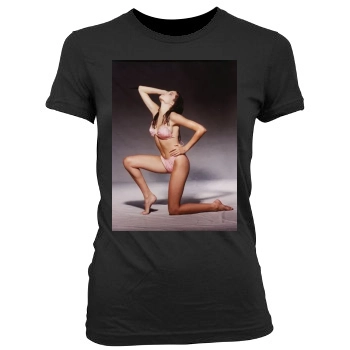 Angelina Jolie Women's Junior Cut Crewneck T-Shirt