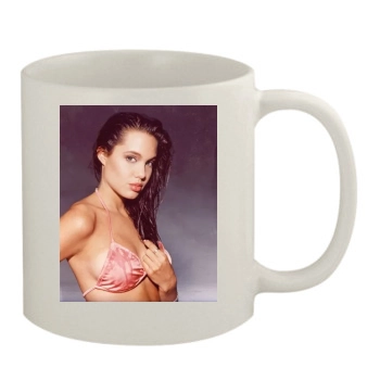 Angelina Jolie 11oz White Mug