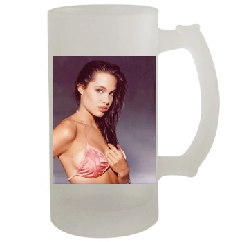 Angelina Jolie 16oz Frosted Beer Stein