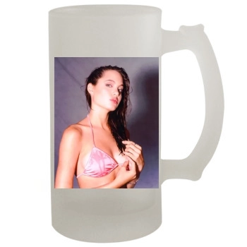 Angelina Jolie 16oz Frosted Beer Stein