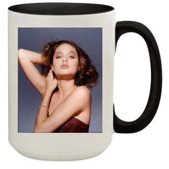 Angelina Jolie 15oz Colored Inner & Handle Mug