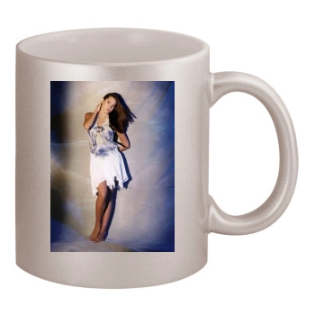 Angelina Jolie 11oz Metallic Silver Mug