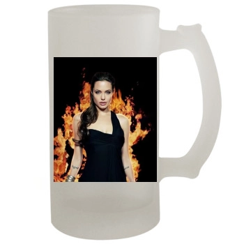 Angelina Jolie 16oz Frosted Beer Stein