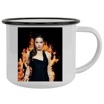 Angelina Jolie Camping Mug