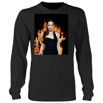 Angelina Jolie Men's Heavy Long Sleeve TShirt