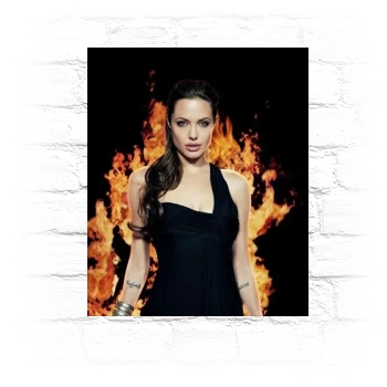 Angelina Jolie Metal Wall Art