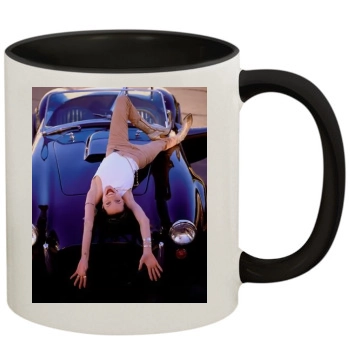 Angelina Jolie 11oz Colored Inner & Handle Mug