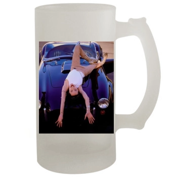 Angelina Jolie 16oz Frosted Beer Stein